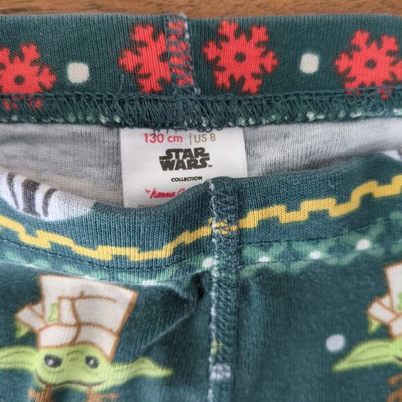 Hannah Andersson kids STAR WARS The Mandalorian Long John Pajama Top&pant size 8 - Picture 8 of 11